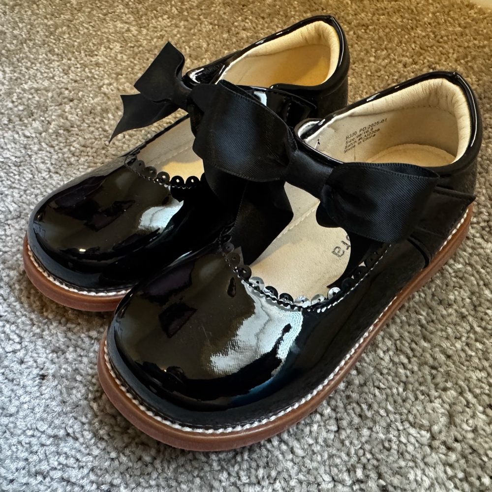 Felix & Flora Toddler Little Girl Mary Jane Dress Shoes - Ballet Flats for Girls